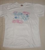 Camiseta estampada Baby Look Branca EG